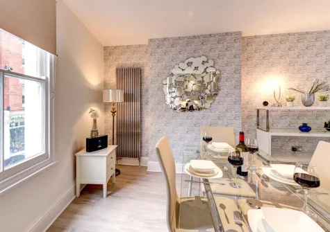 The dining area at Number 19, Dartmouth