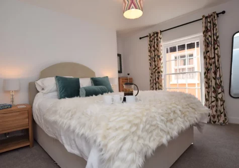 Bedroom #1 at Number 3, Appledore