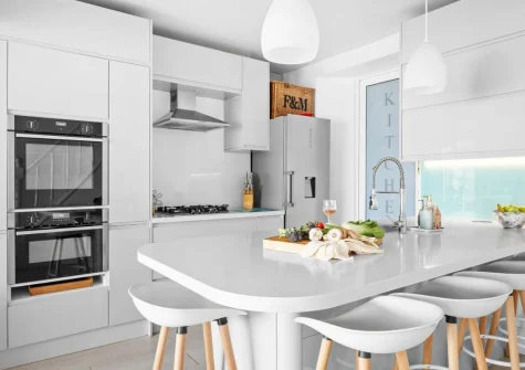 The kitchen & dining area at Number Eighty One, Brixham