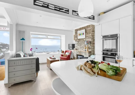 The kitchen & dining area at Number Eighty One, Brixham
