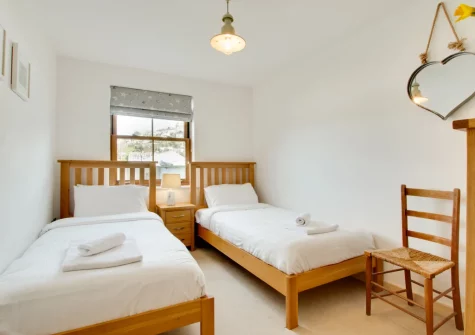 Bedroom #2 at Number Six, The Creekside, Looe