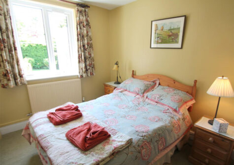 Bedroom #1 at Oare Water Cottage, Oare