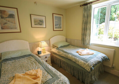 Bedroom #2 at Oare Water Cottage, Oare