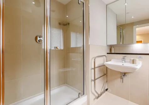 Bedroom #2 en-suite shower room at Ocean Bay, Westward Ho!