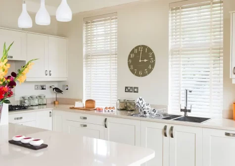 The kitchen at Ocean Beach House, Woolacombe