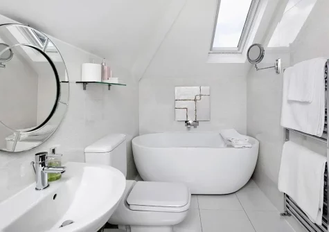Bedroom #1 en-suite at Ocean Beach House, Woolacombe