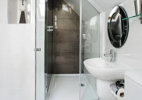 Bedroom #2 en-suite at Ocean Beach House, Woolacombe