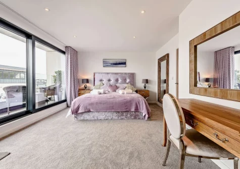 Bedroom #1 at Ocean Charm, Westward Ho!