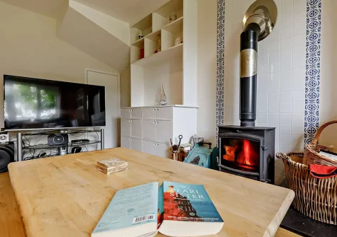 The snug at Ocean Echo, Bude
