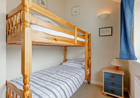 Bedroom #4 at Ocean Echo, Bude