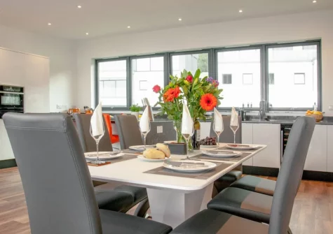 The dining area at Ocean Escape, Westward Ho!