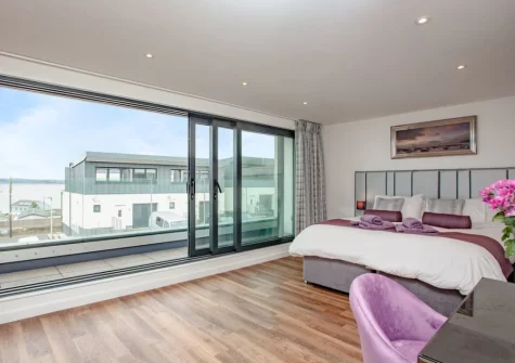Bedroom #1 at Ocean Escape, Westward Ho!
