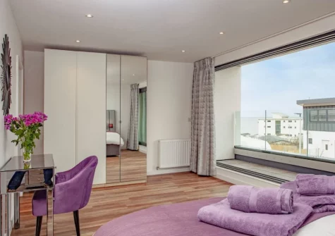Bedroom #1 at Ocean Escape, Westward Ho!