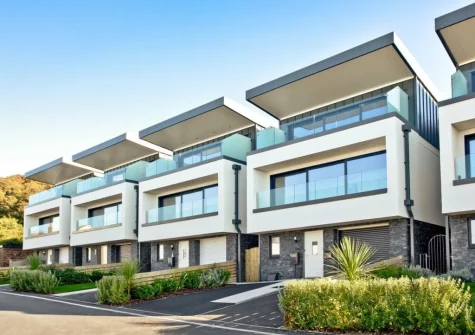Ocean Escape is a four-bedroom coastal hideaway, with a cinema room, games room, stunning sea views & just minutes from the beach