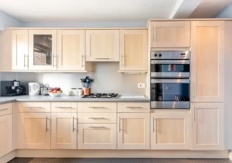 The kitchen at Ocean Park 16, Westward Ho!