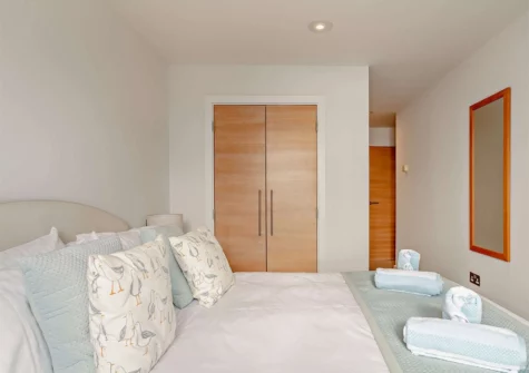Bedroom #1 at Ocean Point, Saunton