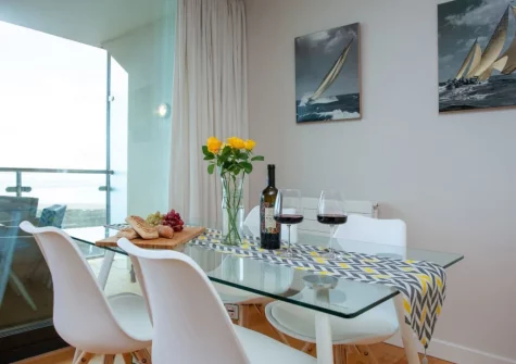 The dining area at Ocean Serenity, Westward Ho!