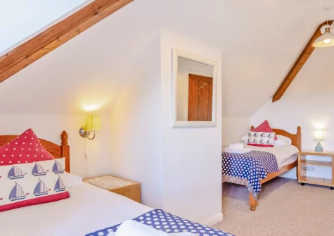 Bedroom #4 at Ocean View, Holywell
