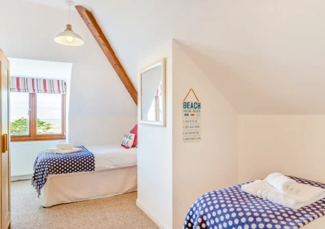 Bedroom #4 at Ocean View, Holywell