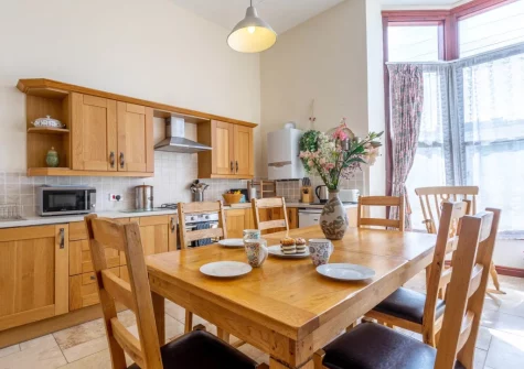 The kitchen & dining area at Ocean View, Ilfracombe