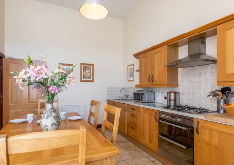 The kitchen & dining area at Ocean View, Ilfracombe