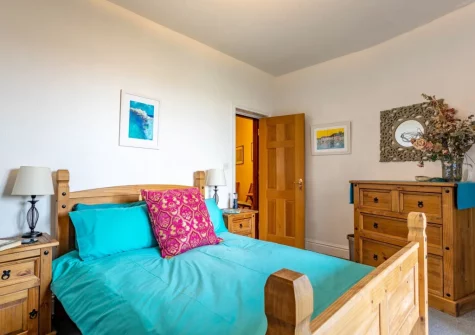 Bedroom #1 at Ocean View, Ilfracombe