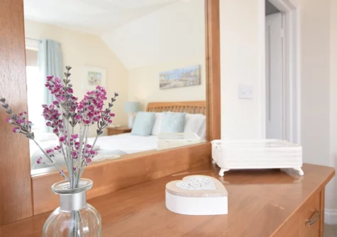 Bedroom #1 at Ocean View, Trevarrian