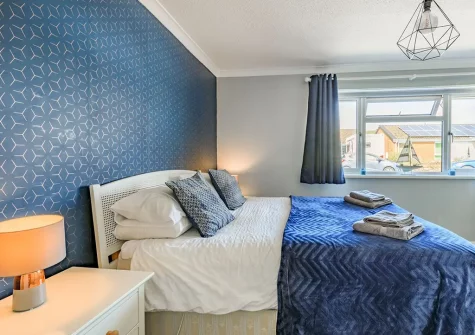 Bedroom #1 at Oceans 10, Braunton