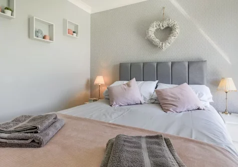 Bedroom #2 at Oceans 10, Braunton