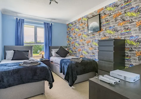 Bedroom #3 at Oceans 10, Braunton