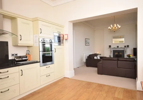 The kitchen at Oceans Edge, Ilfracombe