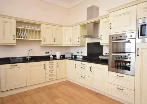 The kitchen at Oceans Edge, Ilfracombe