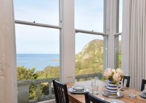 The dining room at Oceans Edge, Ilfracombe