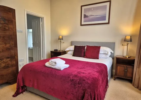 Bedroom #1 at Oceans Edge, Ilfracombe
