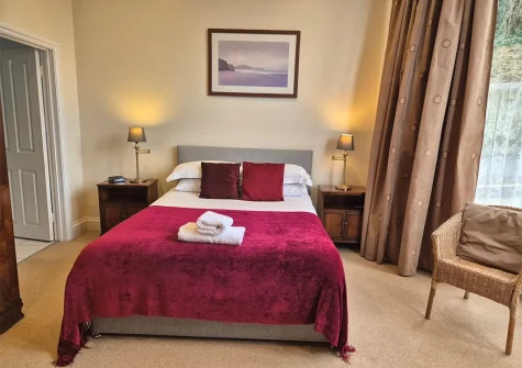 Bedroom #1 at Oceans Edge, Ilfracombe