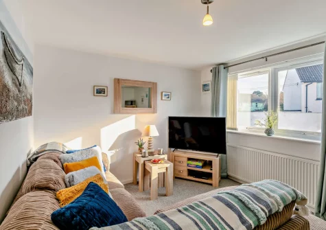 The living area at Oceans Nest, Carbis Bay