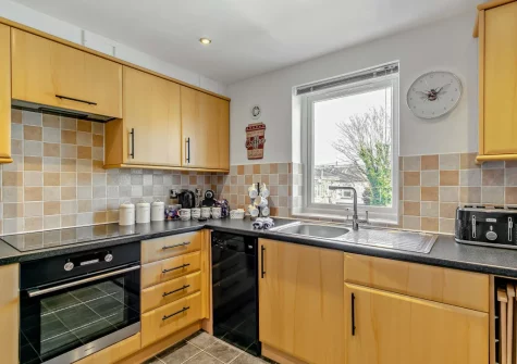 The kitchen at Oceans Nest, Carbis Bay