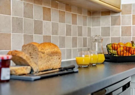 The kitchen at Oceans Nest, Carbis Bay