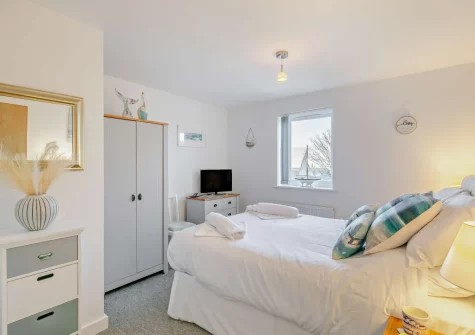 Bedroom #1 at Oceans Nest, Carbis Bay