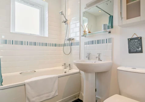 The bathroom at Oceans Nest, Carbis Bay