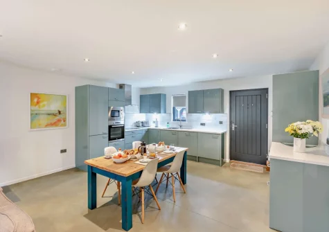 The kitchen & dining area at Ochre, West Putford