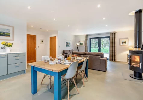 The kitchen & dining area at Ochre, West Putford