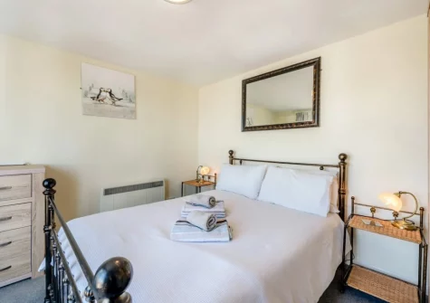 Bedroom #1 at Old Brewhouse 2, Appledore