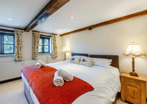 Bedroom #2 at Old Dairy Barn, Challacombe