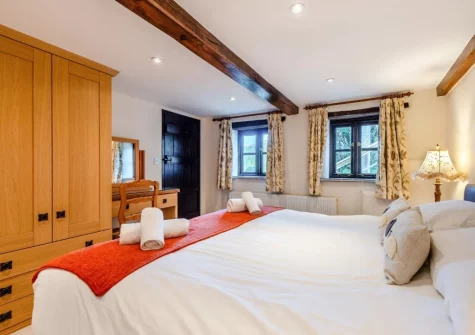 Bedroom #2 at Old Dairy Barn, Challacombe