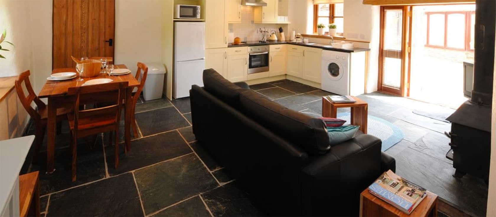 A beautiful period barn conversion where no expense has been spared to provide a unique holiday home. Situated in a magical riverside setting with acres of fields, woods and parkland for you roam freely with the local wildlife.