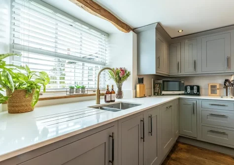 The kitchen at Old Farmhouse, Week Orchard