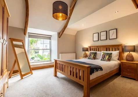 Bedroom #1 at Old Farmhouse, Week Orchard
