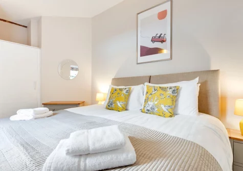 Bedroom #1 at Old Ice House, Brixham