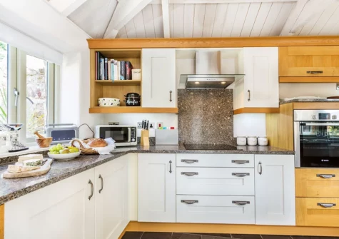 The kitchen at Old Pear Tree Barn, Cubert